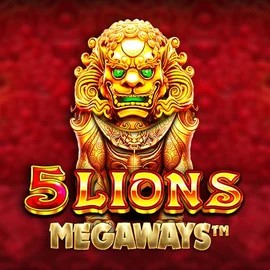 5 Lions Megaways logo by Pragmatic Play Megaways Slots