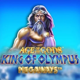 Age Of The Gods: King of Olympus Megaways game by Origins – logo hosted on Megaways Slots