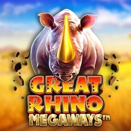 Great Rhino Megaways slot visual from Pragmatic Play available on megawaysdemoo.com