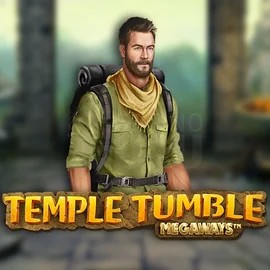 Temple Tumble Megaways by Relax Gaming, showcased at megawaysdemoo.com – game logo